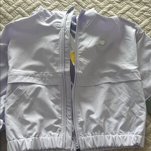 New Balance Lavender Zip-Up Jacket